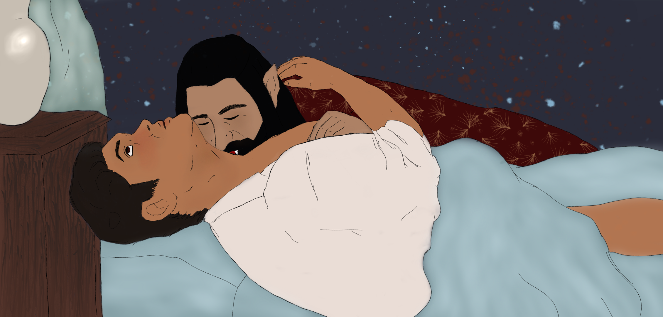 Nandermo but it's the final scene of Nosferatu The Vampyre from 1979.